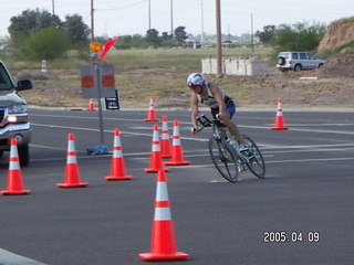 Arizona Ironman cyclists