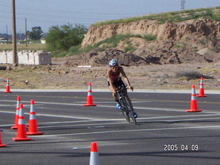 Arizona Ironman cyclists