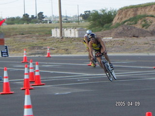 Arizona Ironman cyclists