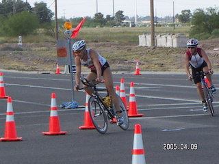 Arizona Ironman cyclists