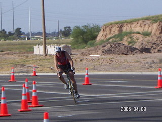 Arizona Ironman cyclists