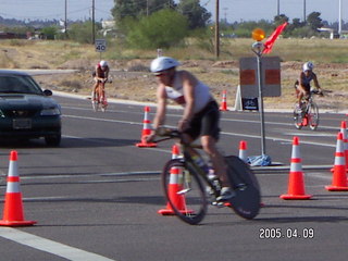 Arizona Ironman cyclists