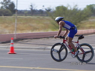 Arizona Ironman cyclists