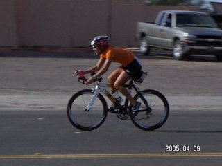 Arizona Ironman cyclists