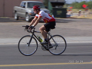 Arizona Ironman cyclists