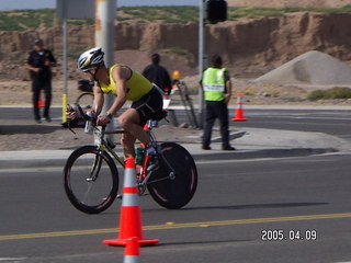 Arizona Ironman cyclists