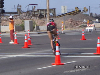 Arizona Ironman cyclists