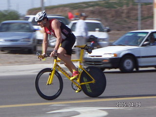 Arizona Ironman cyclists