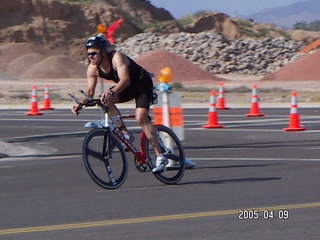 Arizona Ironman cyclists