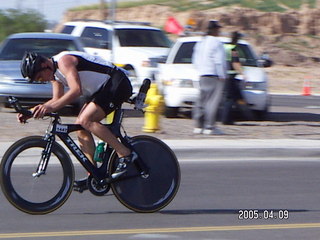 Arizona Ironman cyclists