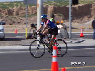 Arizona Ironman cyclists