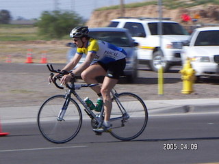 Arizona Ironman cyclists