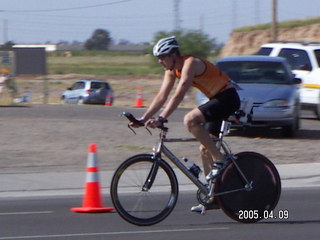 Arizona Ironman cyclists