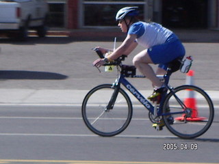 Arizona Ironman cyclists