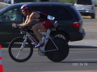 Arizona Ironman cyclists