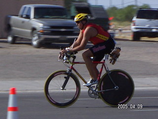 Arizona Ironman cyclists