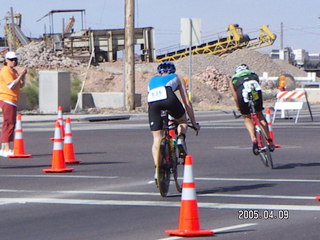 Arizona Ironman cyclists