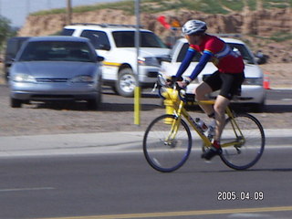 Arizona Ironman cyclists