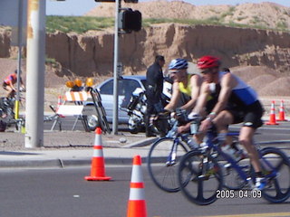 Arizona Ironman cyclists