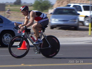 Arizona Ironman cyclists