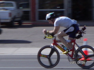 Arizona Ironman cyclists