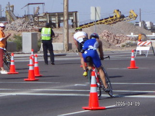 Arizona Ironman cyclists