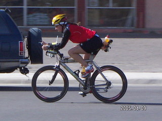 Arizona Ironman cyclists