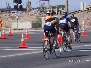 Arizona Ironman cyclists