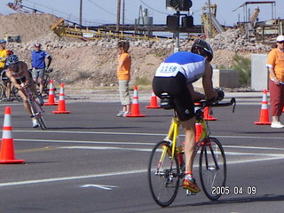 Arizona Ironman cyclists