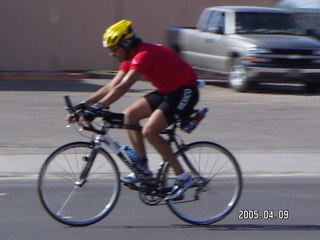 Arizona Ironman cyclists