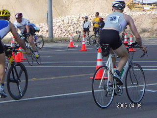 Arizona Ironman cyclists