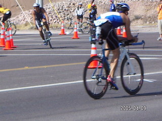 Arizona Ironman cyclists