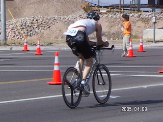 Arizona Ironman cyclists