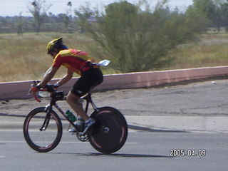 Arizona Ironman cyclists