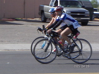 Arizona Ironman cyclists