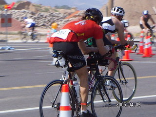 Arizona Ironman cyclists