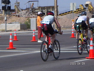 Arizona Ironman cyclists