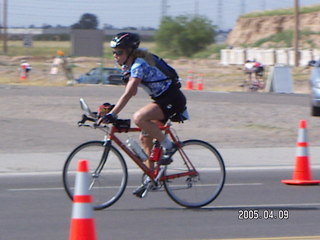 Arizona Ironman cyclists