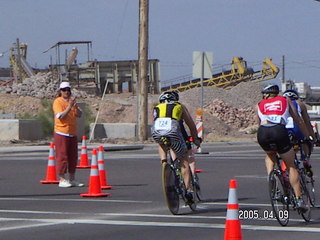 Arizona Ironman cyclists