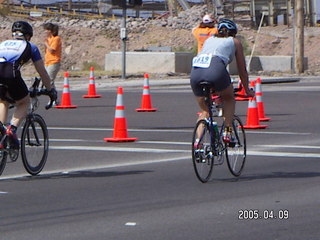 Arizona Ironman cyclists