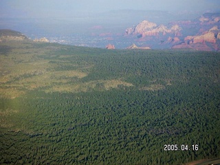 Oak Creek Canyon region -- aerial