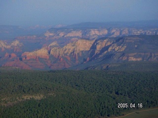 Oak Creek Canyon region -- aerial