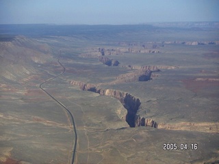 Canyon tributary -- aerial