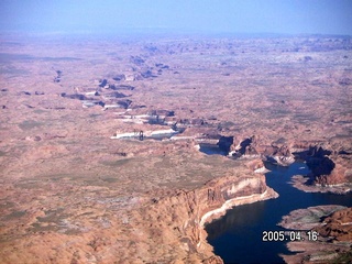 Lake Powell -- aerial