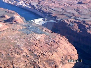 Glen Canyon Dam -- aerial