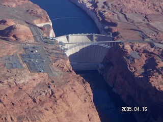 Marble Canyon bridge -- aerial