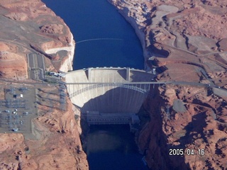 Glen Canyon Dam -- aerial