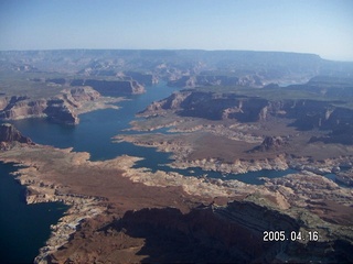 Lake Powell -- aerial