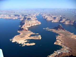 Lake Powell -- aerial