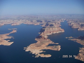 Canyon near Page -- aerial